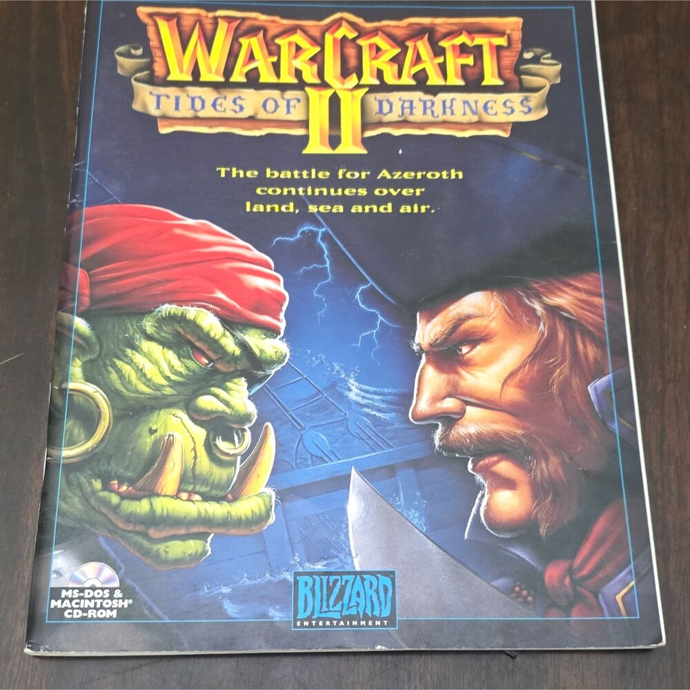 Blizzard Entertainment Warcraft II: Tides of Darkness instruction manual